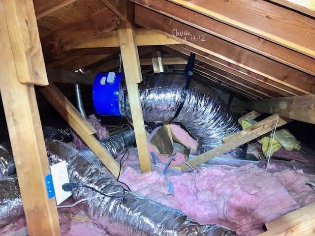 QA Deluxe 5500 Whole House Fan Installation in Tustin, Orange County