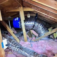 QA Deluxe 5500 Whole House Fan Installation in Tustin, Orange County 0