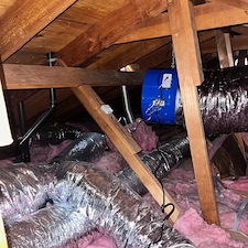 QA Deluxe 5500 Whole House Fan Installation in Tustin, Orange County 1