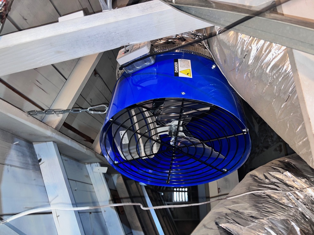 QA Deluxe 6500 Whole House Fan Installation in Carlsbad, San Diego County