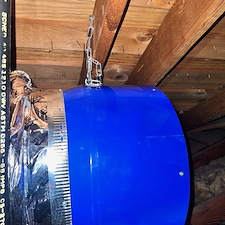 QA Deluxe 5500 Whole House Fan Installation in Rancho Cucamonga, San Bernardino County 2